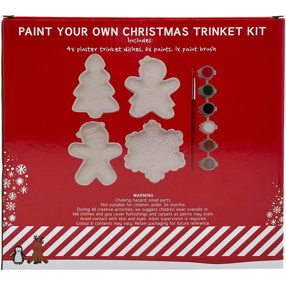 Paint Your Own Christmas Trinket Kit Image 2