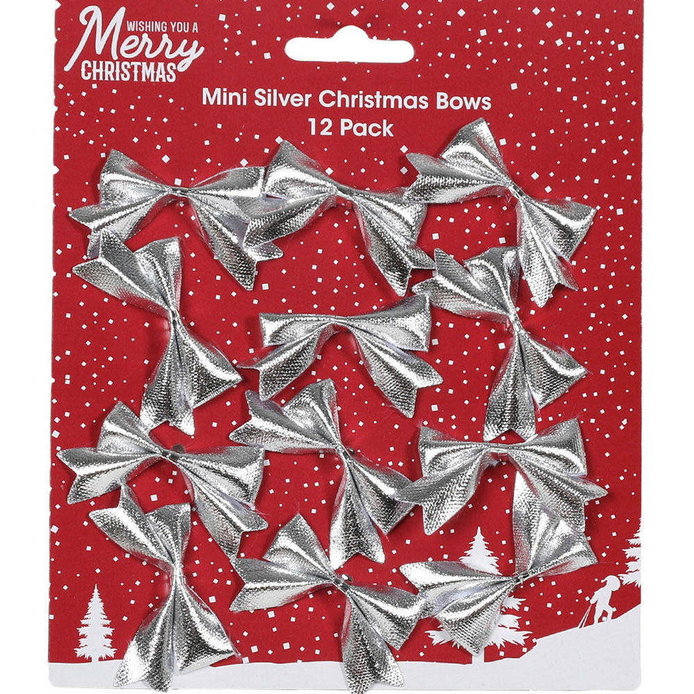Mini Christmas Bows Image 1