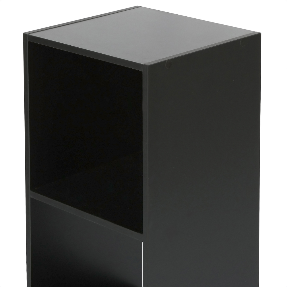 Jane 3 Shelf Black Cube Storage Unit Image 6
