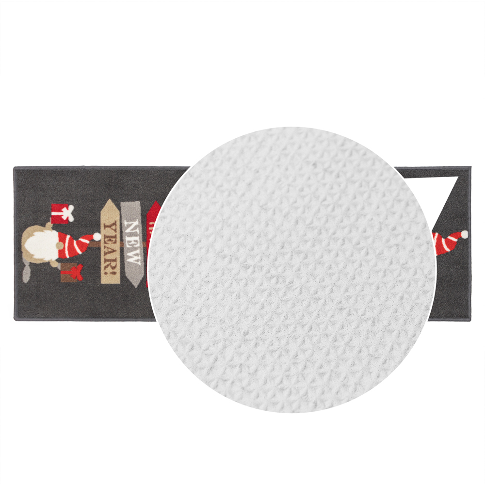 JVL Premium Christmas Gonk Nylon Pile Washable Runner 50 x 150cm Image 3