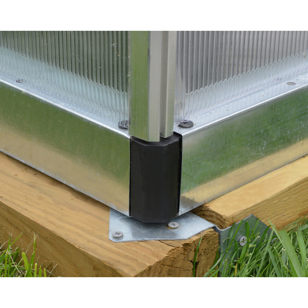 Palram Canopia Bella Silver Polycarbonate 8 x 20ft Greenhouse Image 3