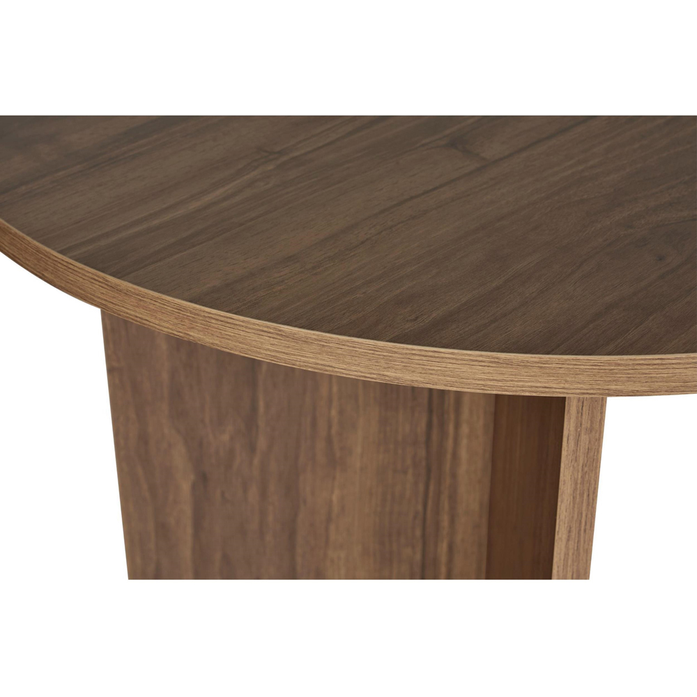 Decortie Sablin 6 Seater Istanbul Walnut Dining Table Image 5