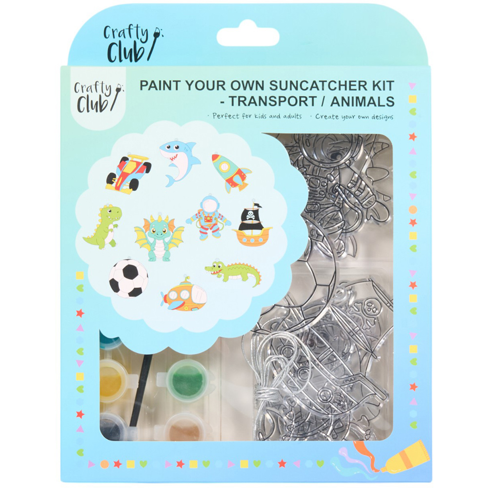 Art Studio Paint Your Own Space Sun Catcher Kit Image 1