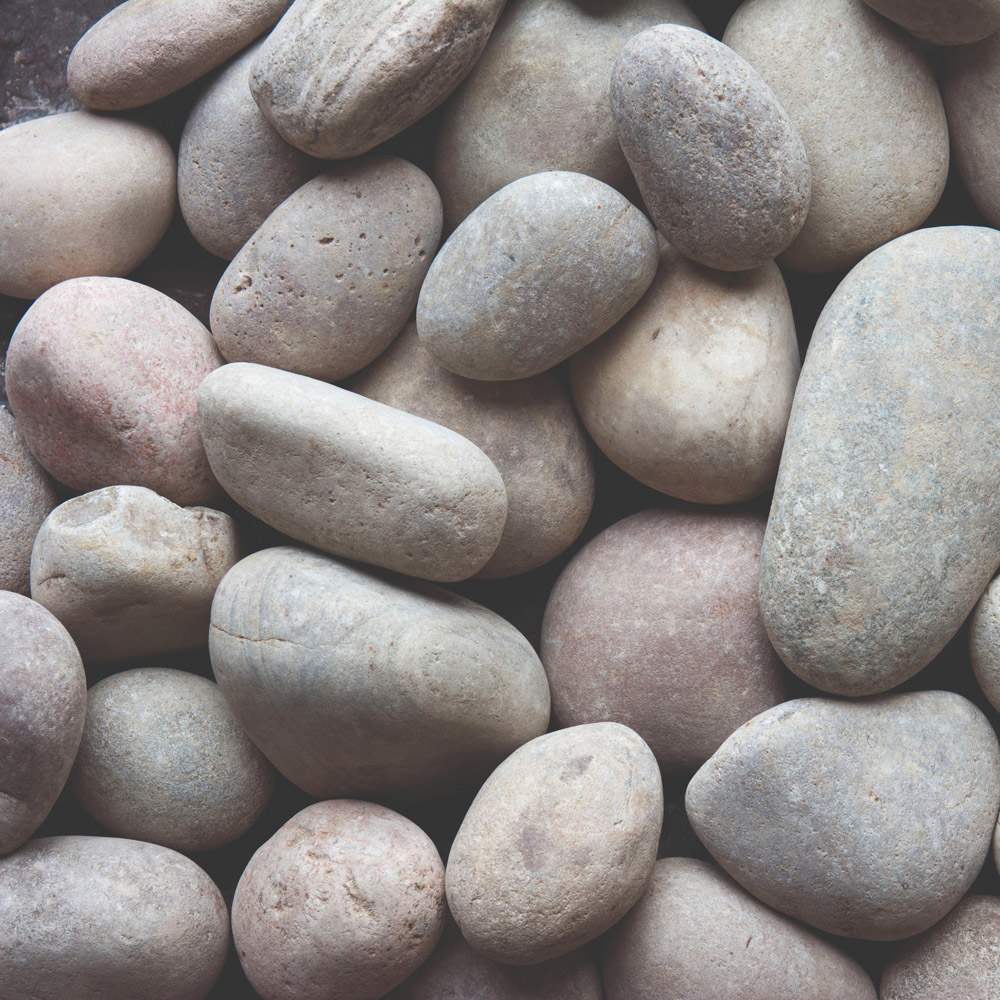 Bowland Stone Bulk Bag 50-75mm Highland Pebbles 750kg Image 2