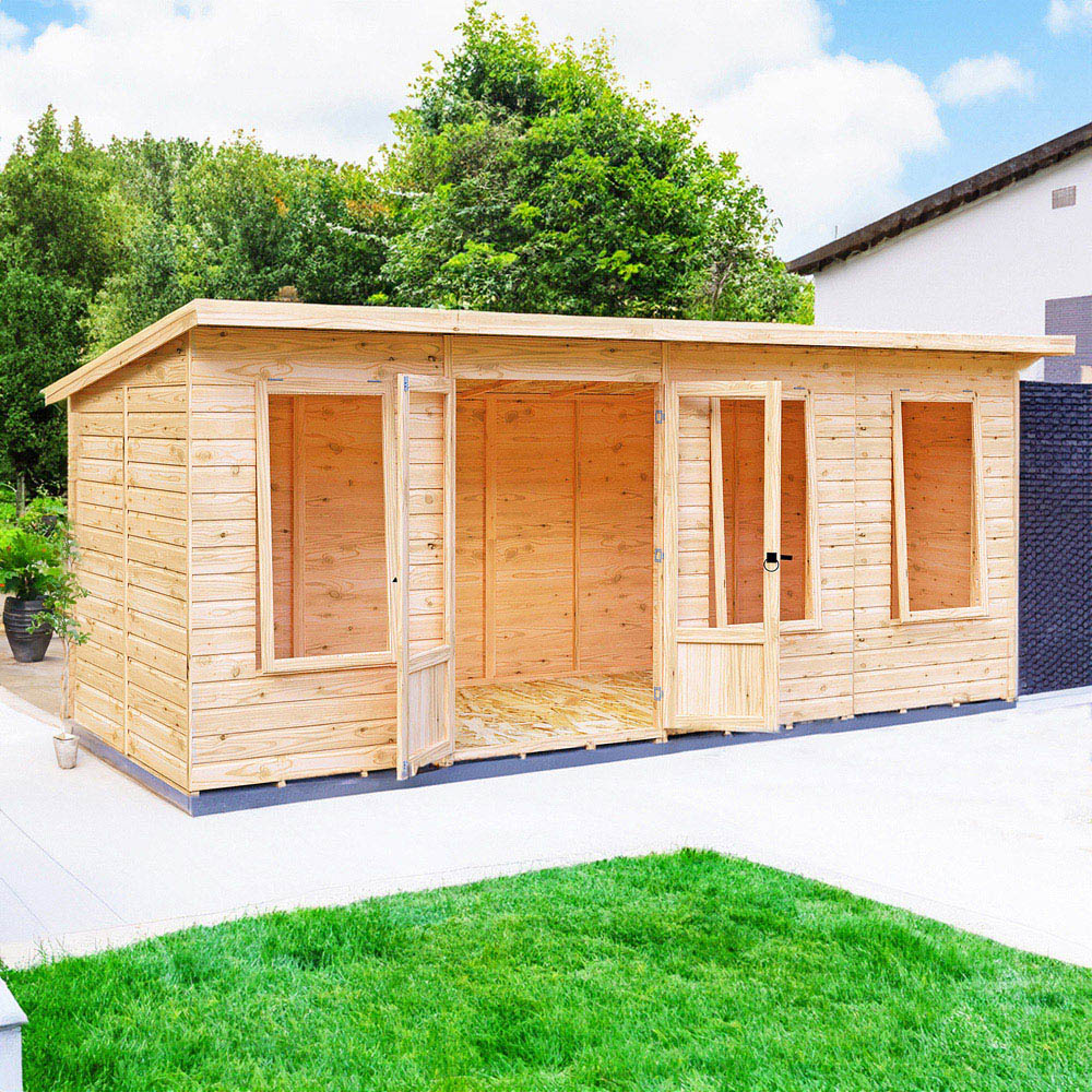 Shire GB Peony 16 x 6ft Summerhouse Image 2