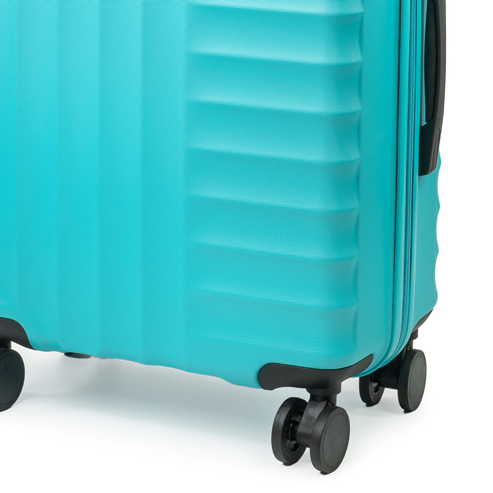 Pierre Cardin Medium Blue Trolley Suitcase Image 3