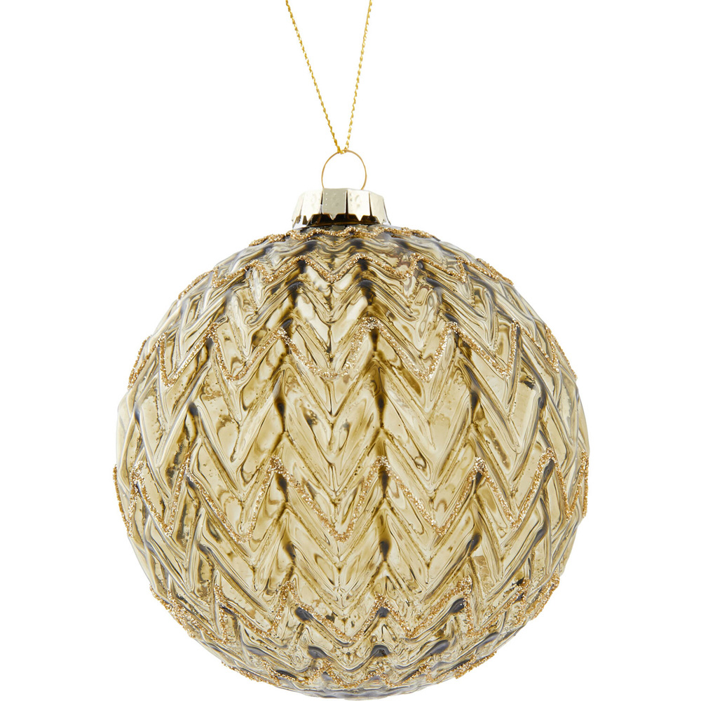Opaque Bauble Olive Green - Olive Green Image 1