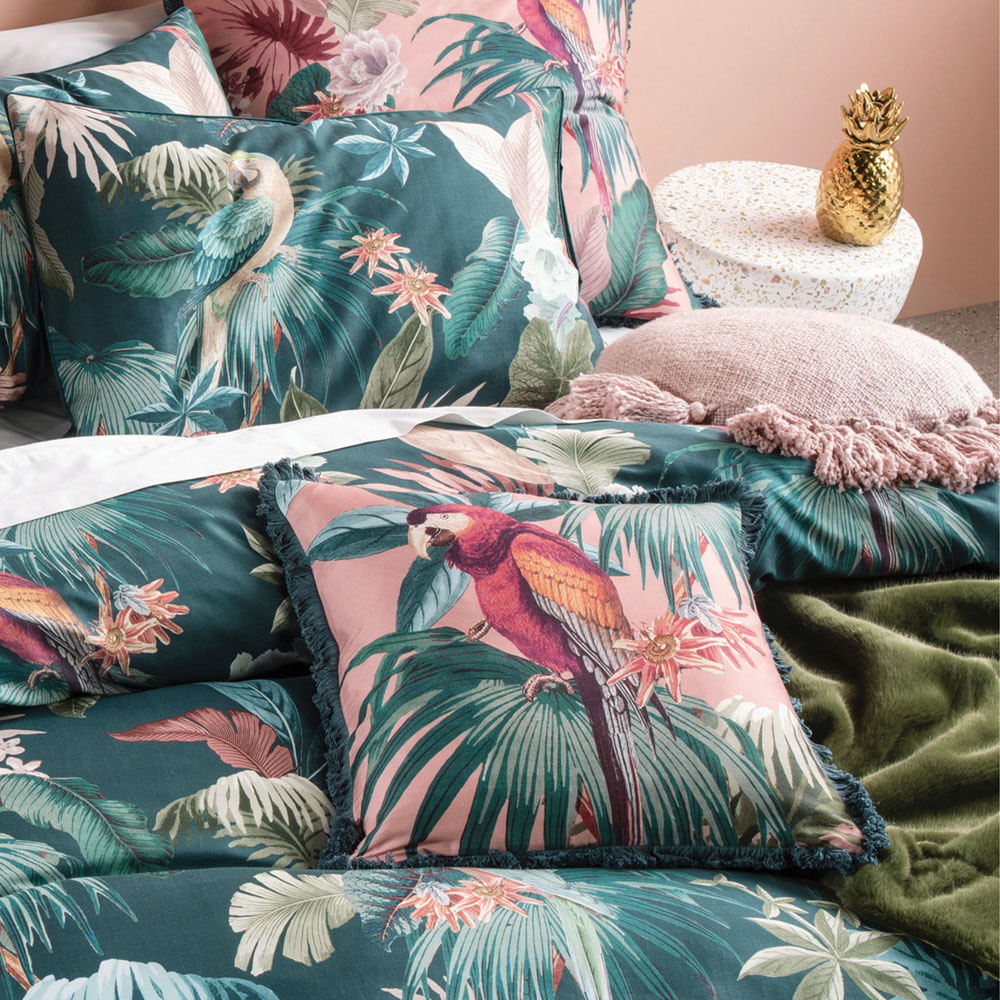 Linen House Fernanda Double Botanical Duvet Cover Set Image 4