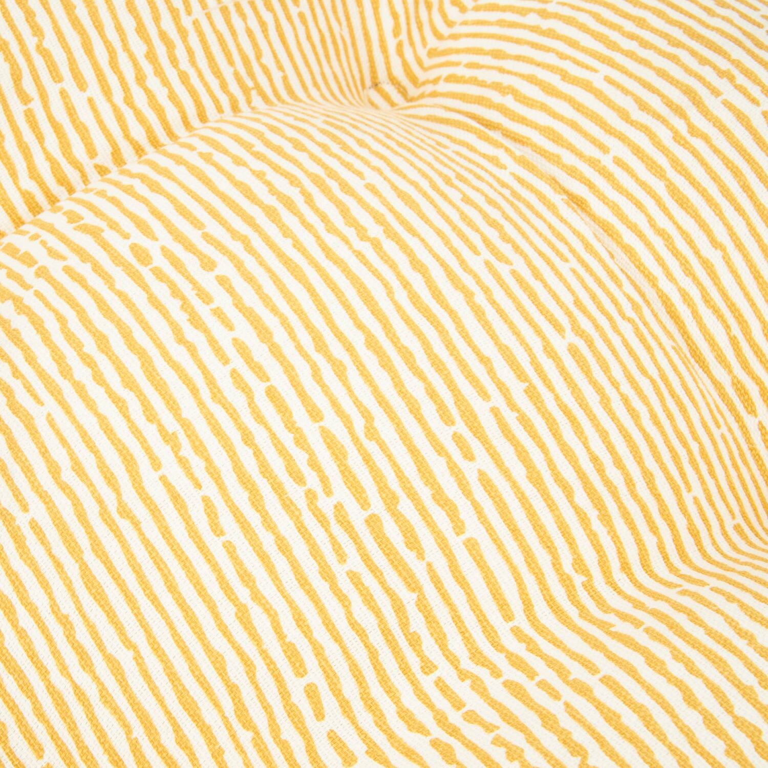 Printed Seat Pad with Handle - Yellow Image 5