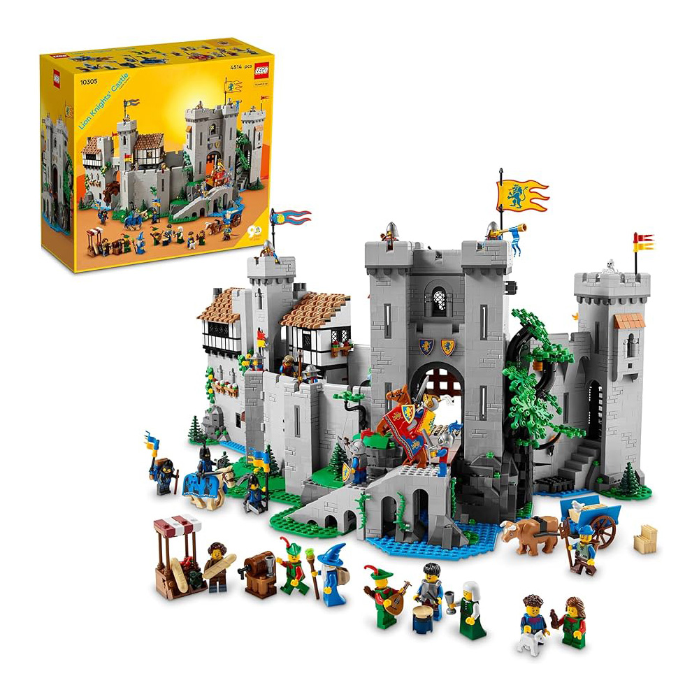 LEGO Icons 10305 Lion Knights Castle Building Kit Image 3