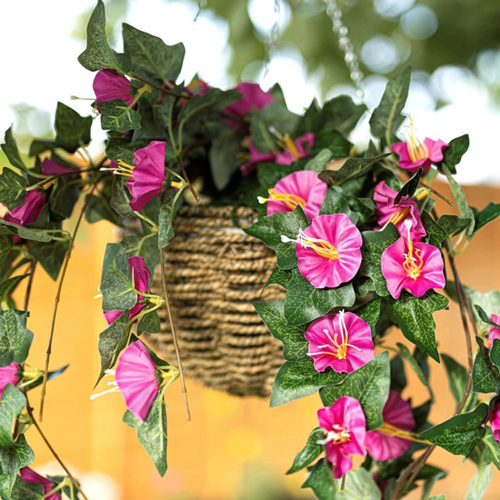 Marco Paul Purple Hanging Basket Image 4
