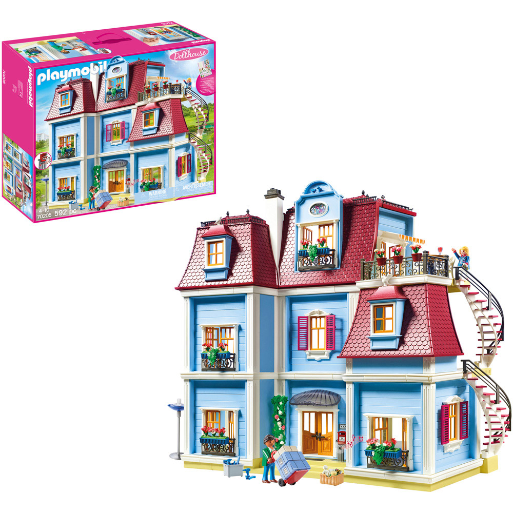 Playmobil Large Dollhouse Playset 592 Piece Image 4