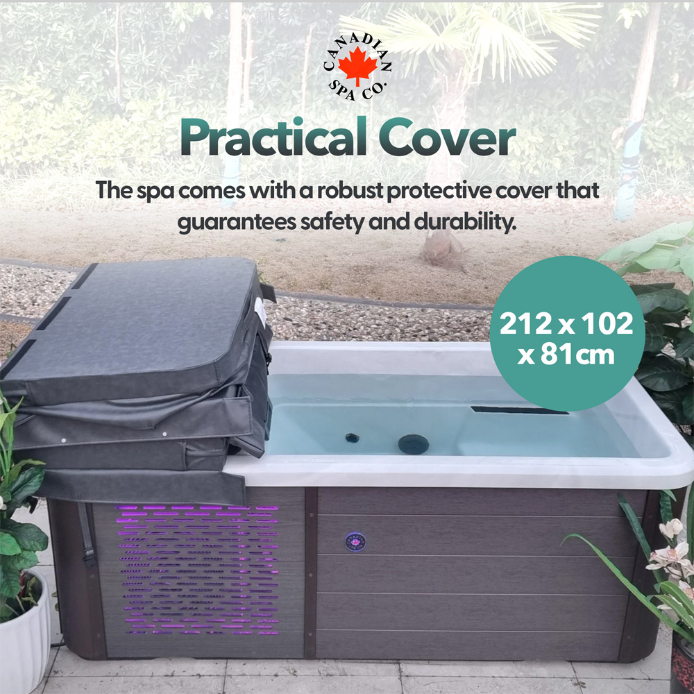 Great Lakes Single Person Chill Therapy Spa Hot Tub 212 x 102 x 81cm Image 3