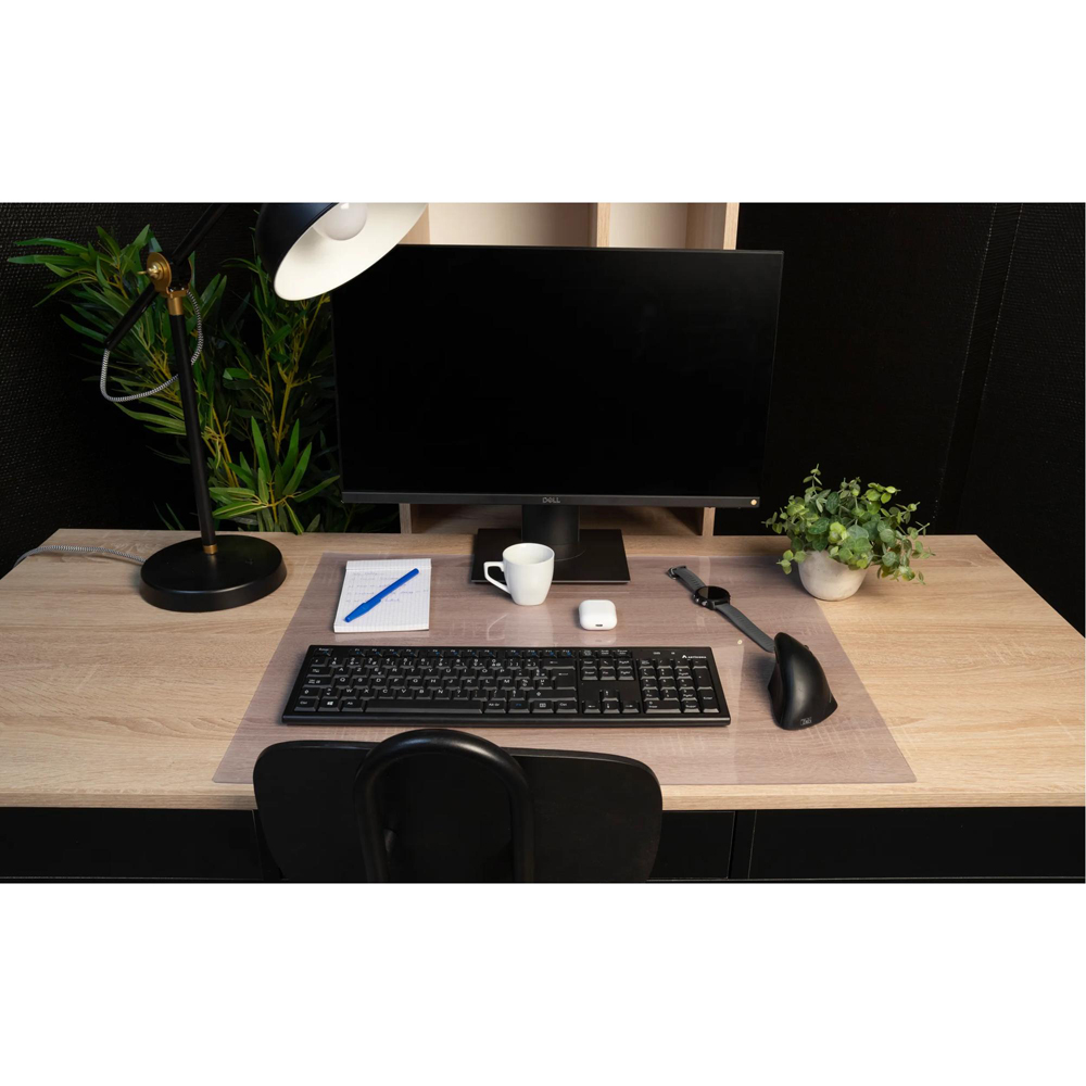 Exacompta Frosted PVC Desk Mat 50 x 65cm Image 2