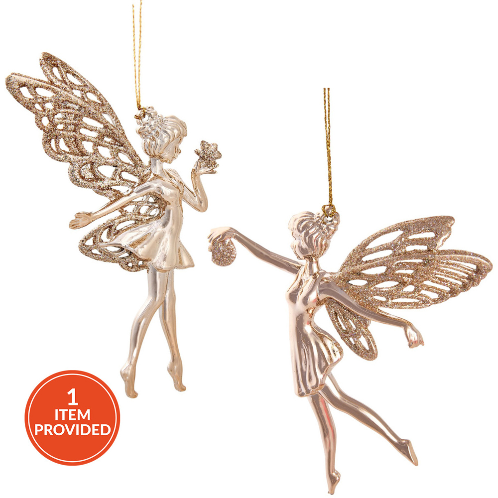 Rose Gold Fairy Hanging Decoration Image 1
