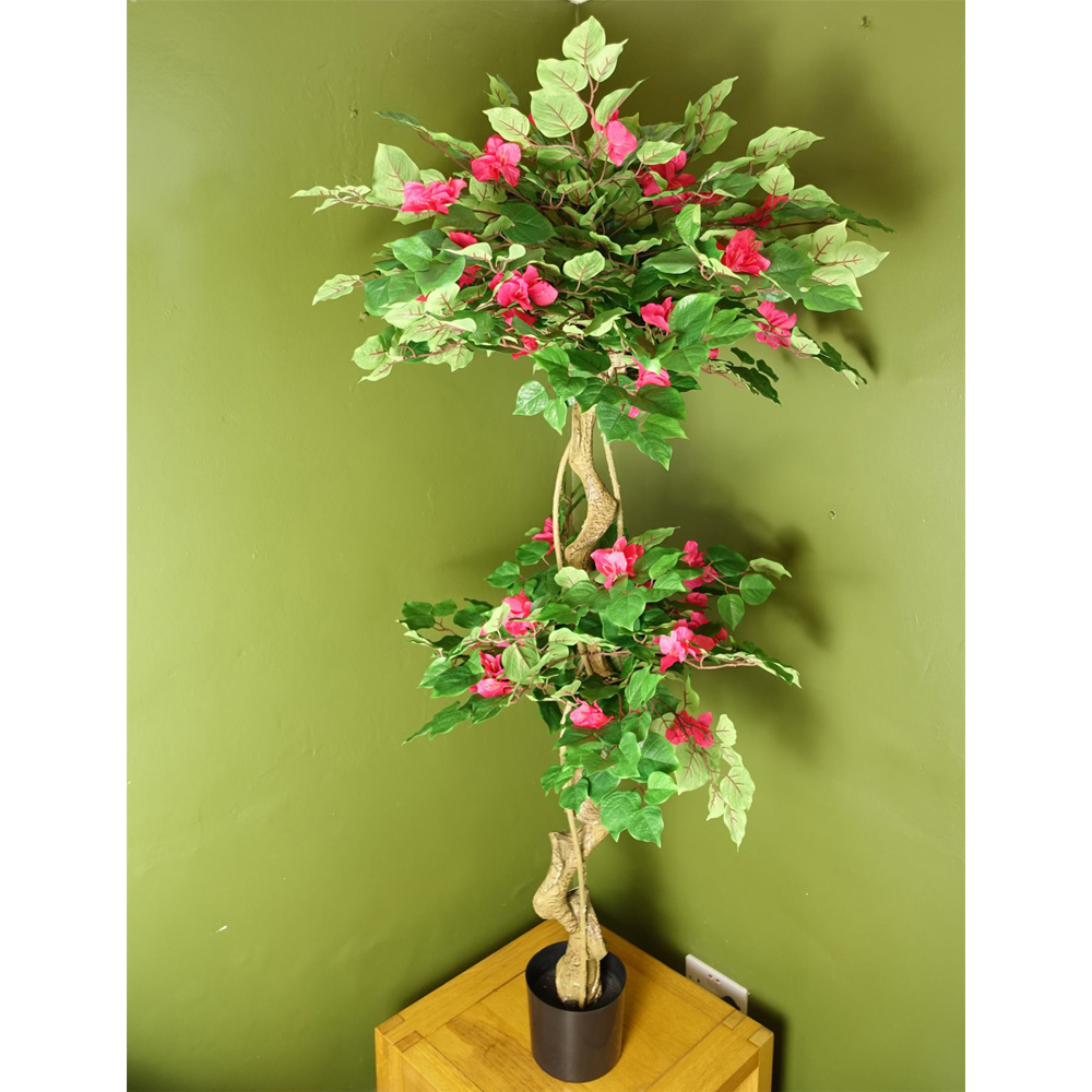 Botanik Japanese Silk Bougainvillaea Artificial Tree in Pot 5ft Image 2