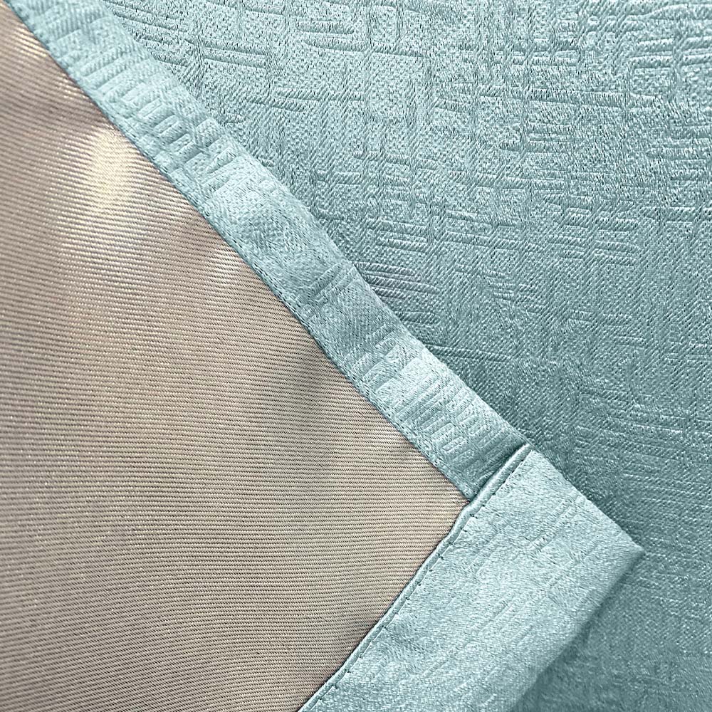 Enhanced Living Vogue Sky Blue Thermal Darkening Eyelet Curtains 168 x 137cm Image 4