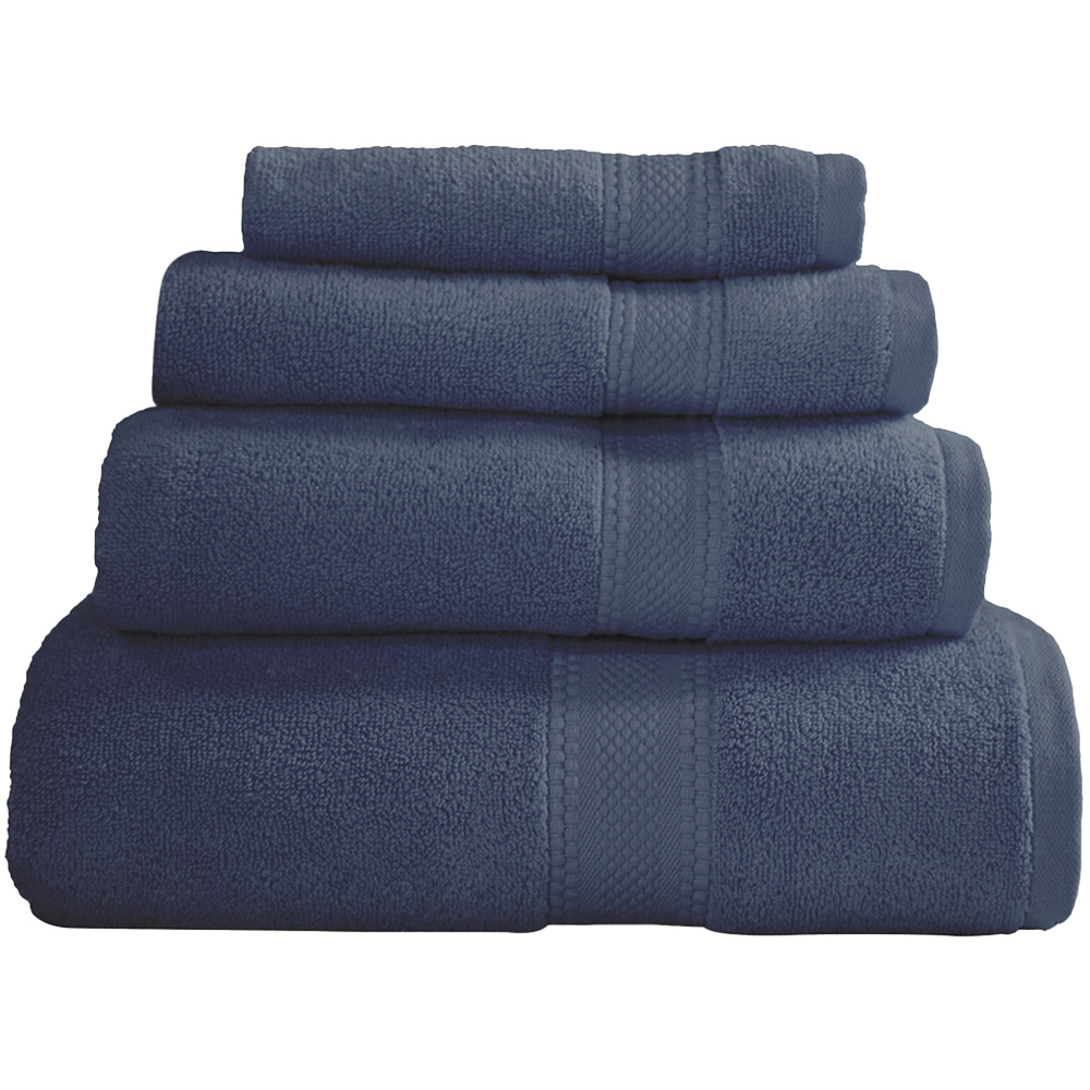 Bath Towel Deluxe - Dark Blue Image