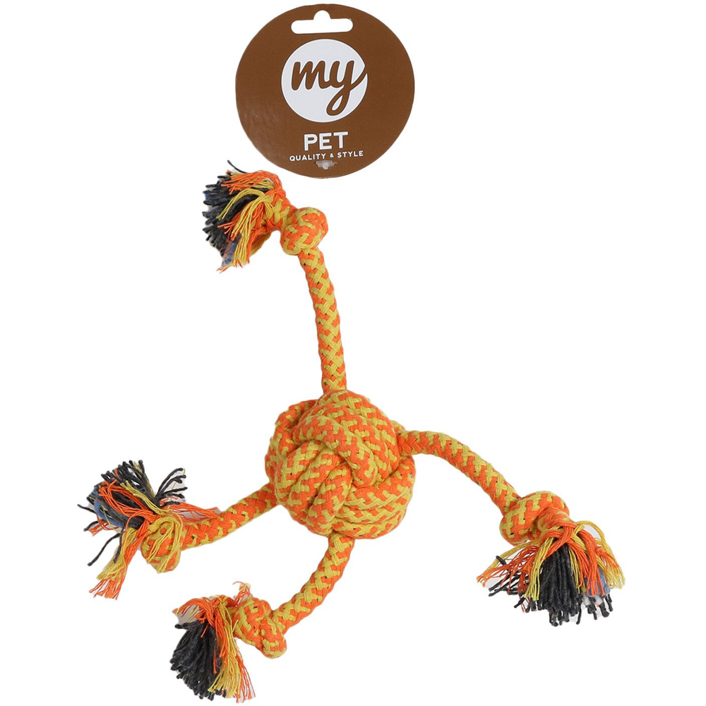 Single My Pet Rope Dog Tug Toy in Assorted styles Image 5