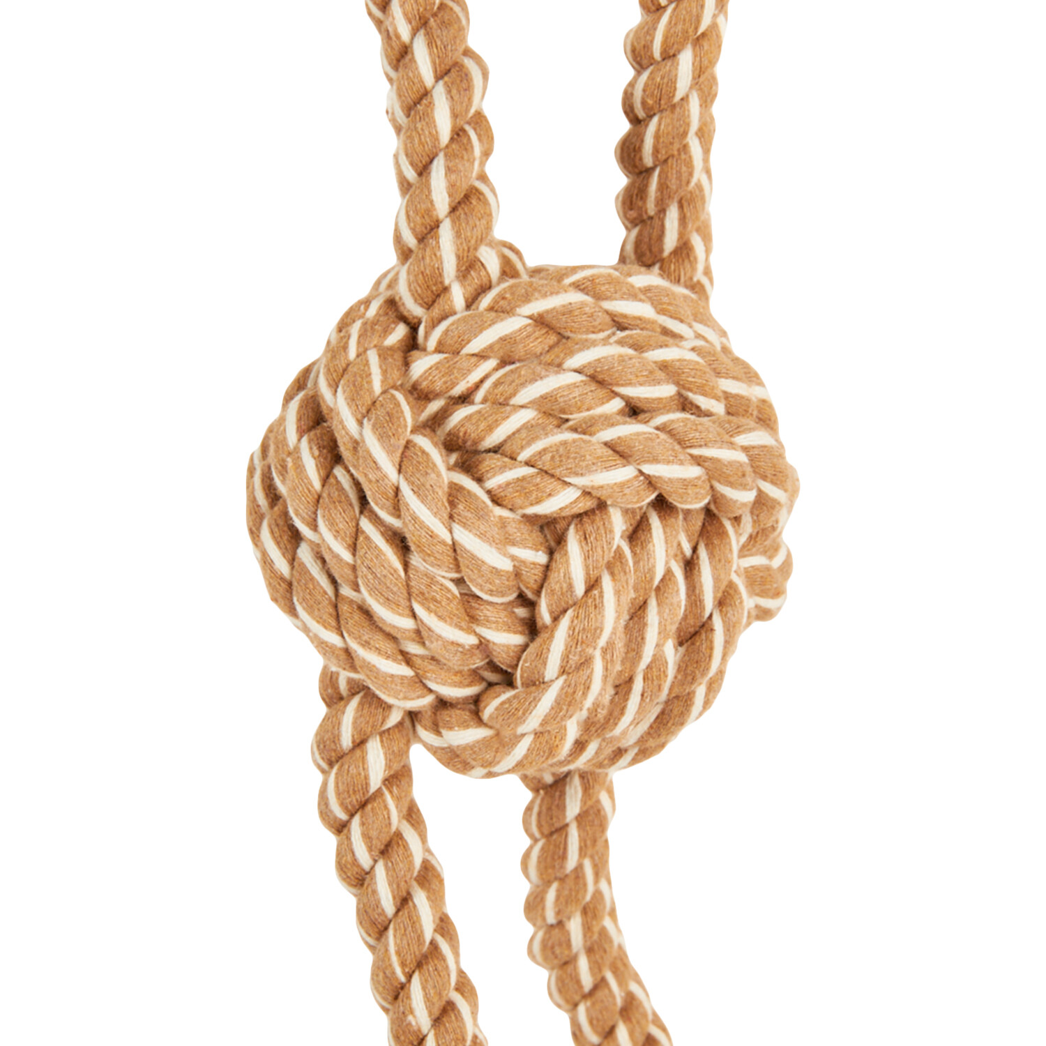 Coffee Wood Rope Dog Toy Image 9