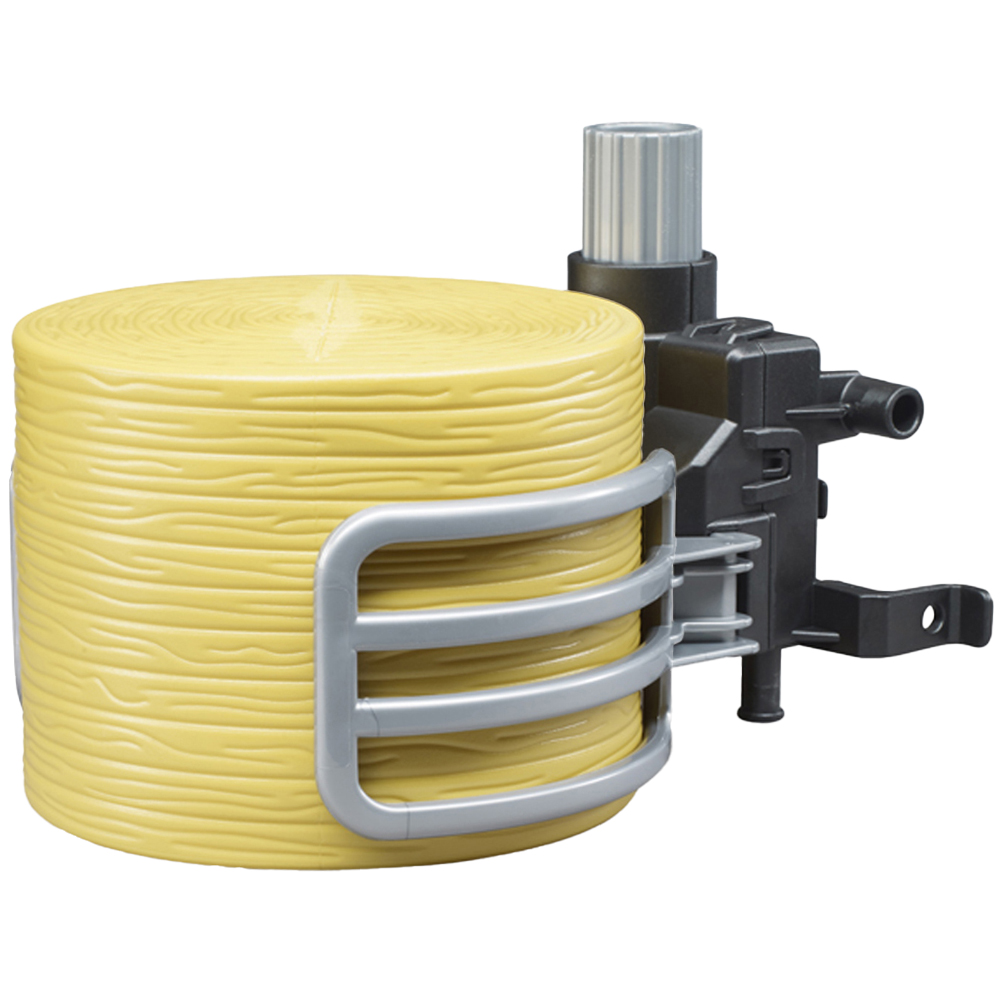 Bruder Kids Bale Gripper Accessory with Round Bale Image 1