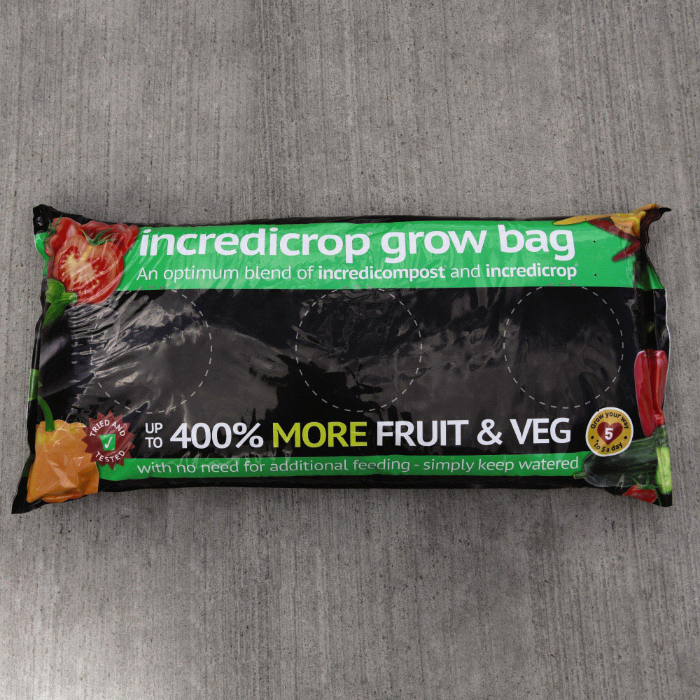 Thompson and Morgan Incredicrop Grow Bag 35L with Incredicrop 100g Image 4
