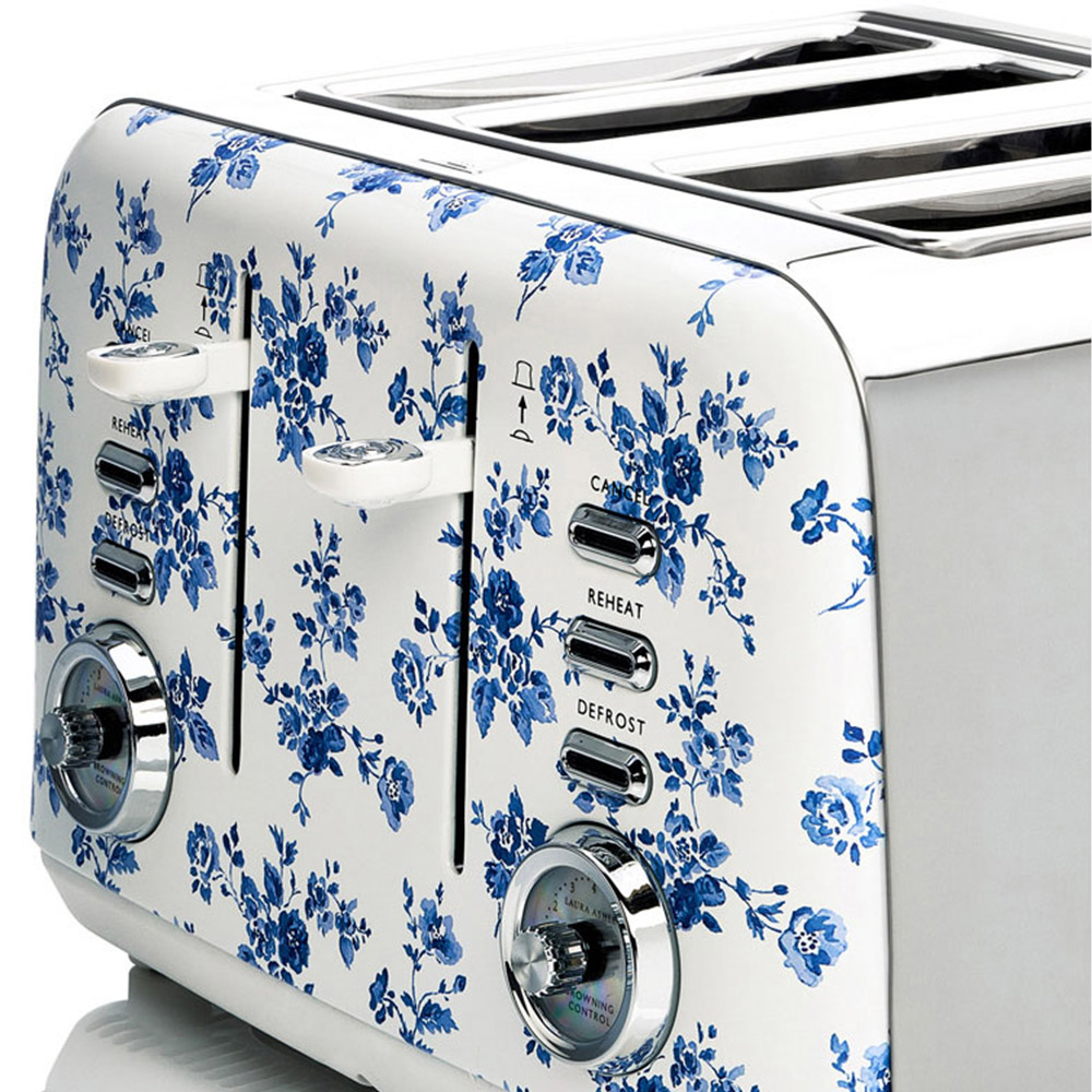Laura Ashley VQSBT583LACR 4 Slice Toaster Image 6