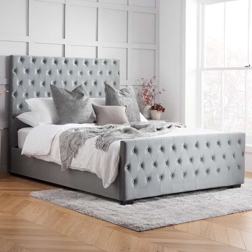 Marquis Super King Grey Bed Frame Image 1