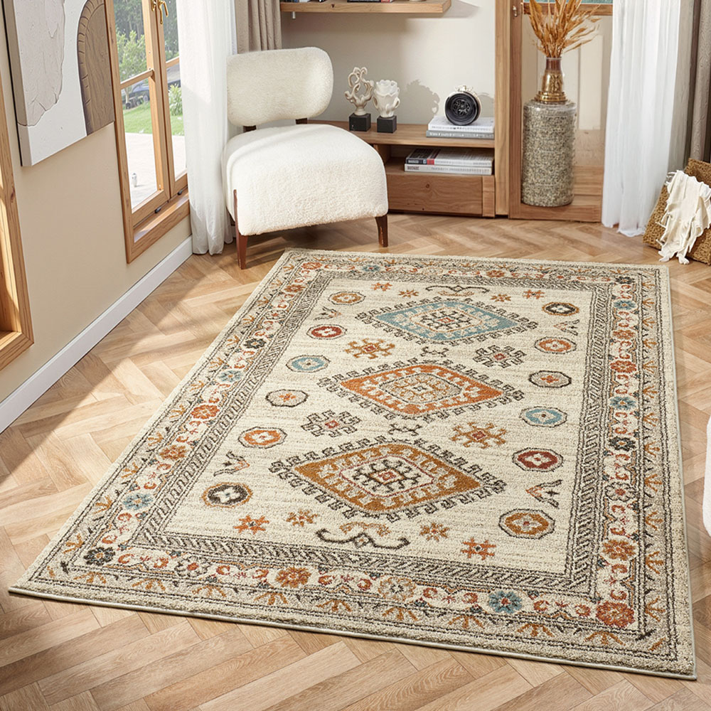 Portland HMC 5567 Cream Cashmere Rug 160 x 230cm Image 1