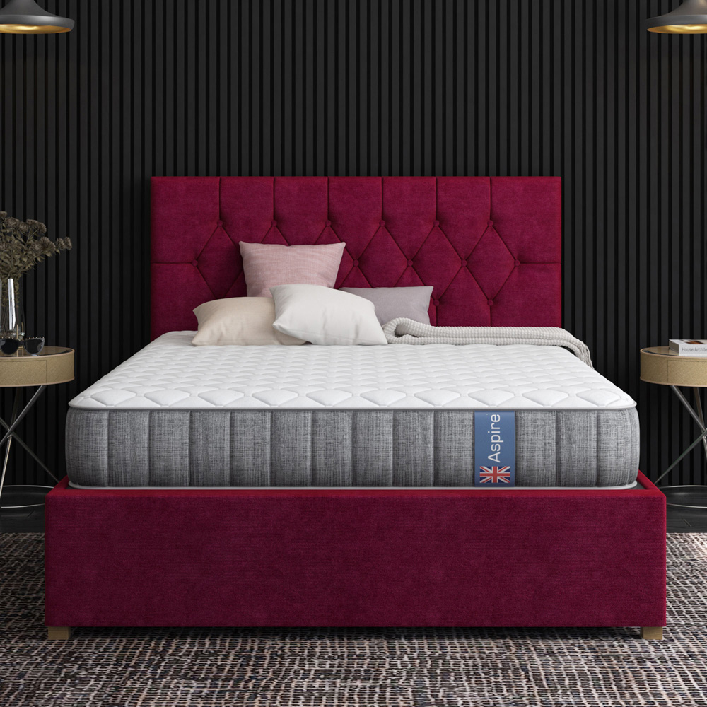 Aspire Single Natural Breathable Pocket Sprung Mattress Image 2