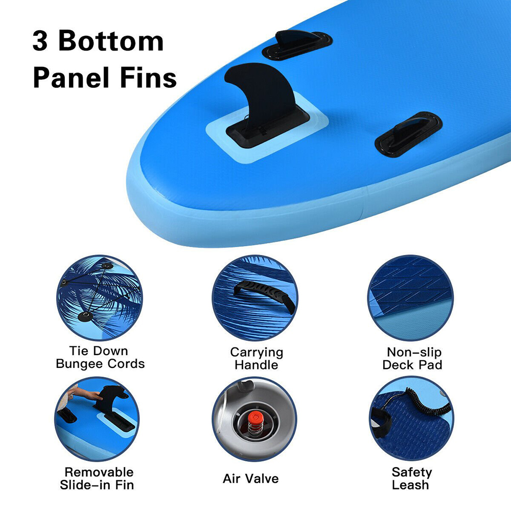 Costway Inflatable Stand Up Paddle Board 11ft Image 7