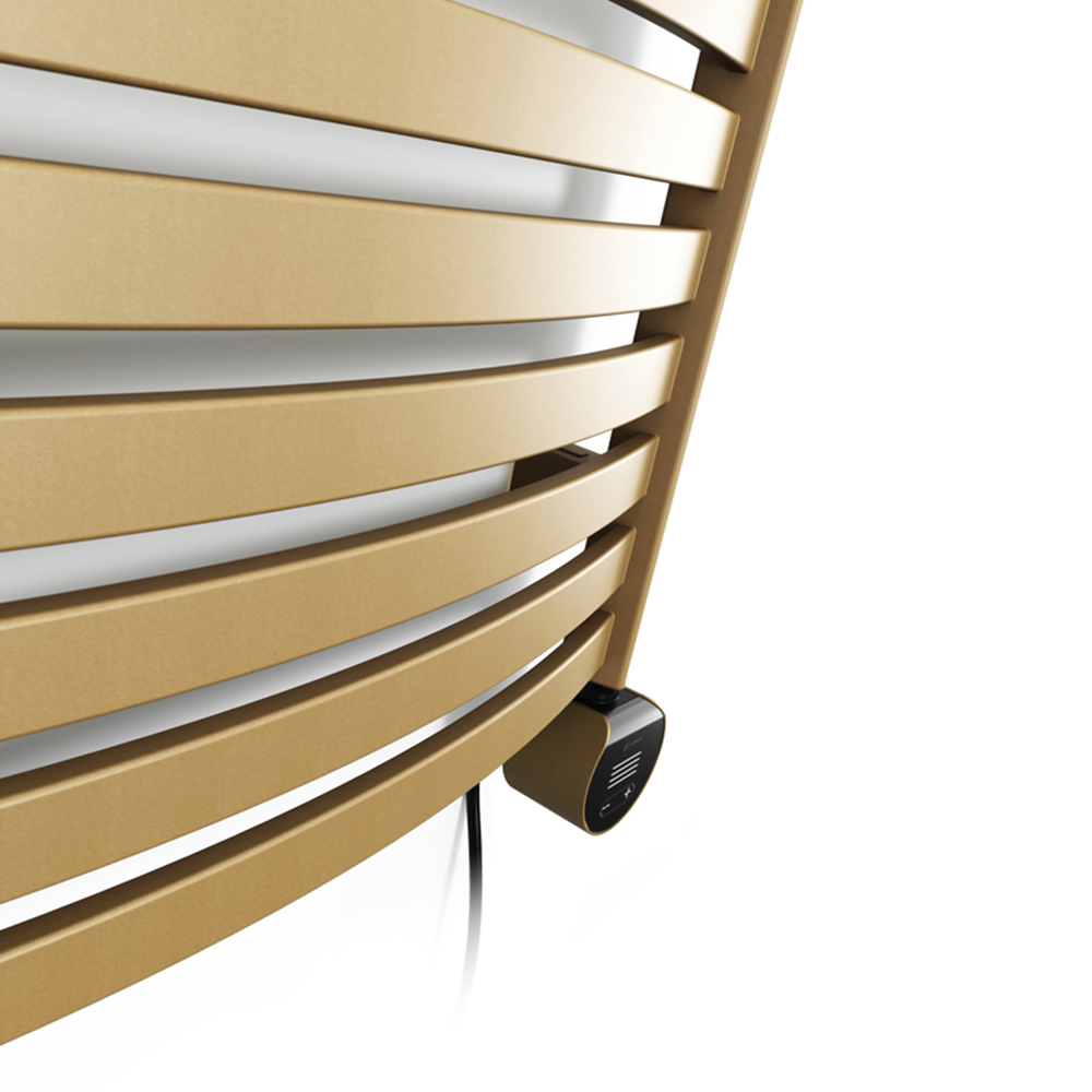 Terma Dexter E Brass Electric Towel Rail 1220 x 600mm Image 6