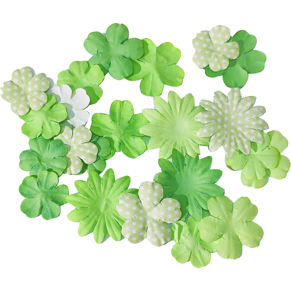 24 Piece Paper Blossom Pack Image 2