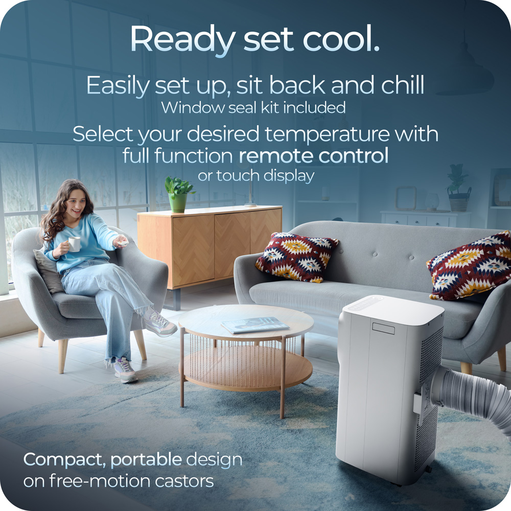 Avalla S-770 Portable Air Conditioner 4-in-1 Unit, 3250W Image 7