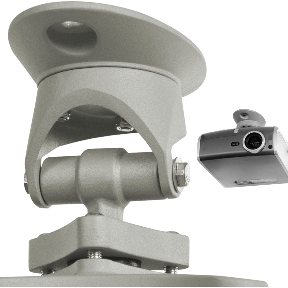 tectake Grey Swivel Universal Projector Ceiling Mount Image 4