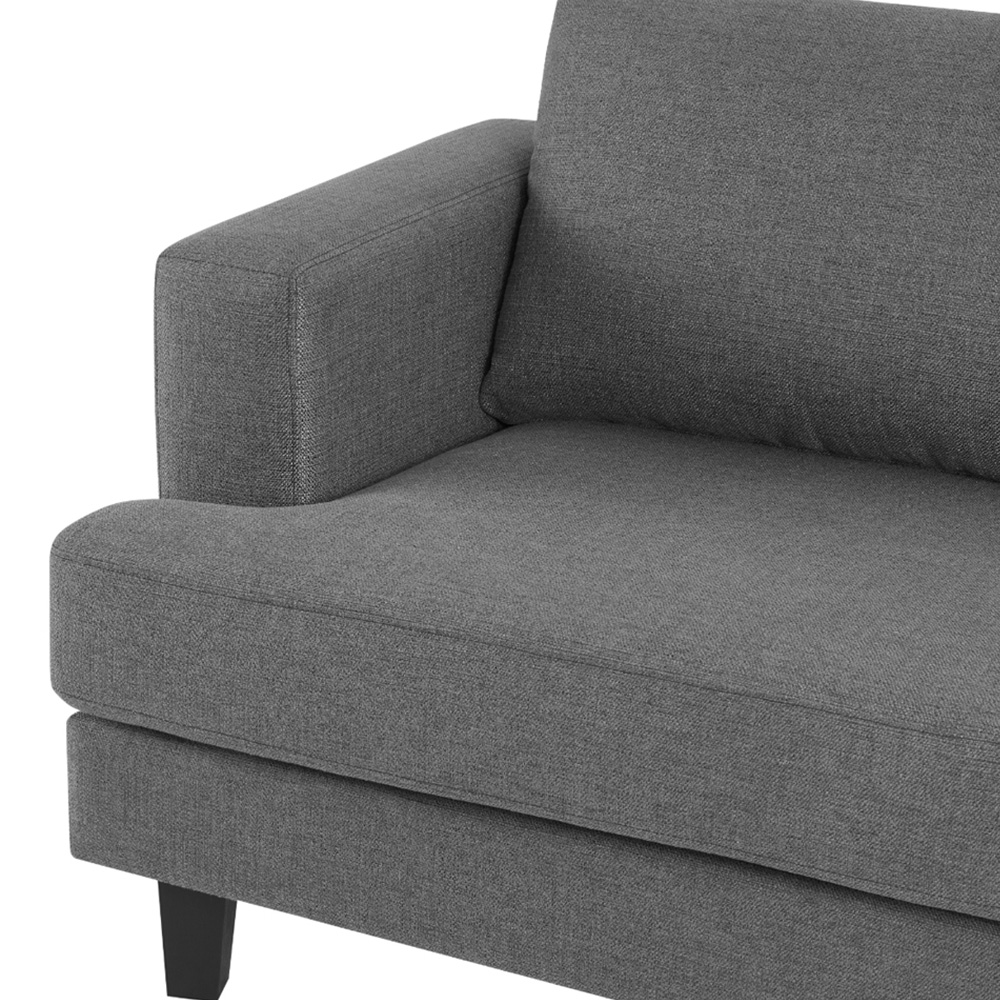 Home Detail Dale 2 Seater Dark Grey Linen Sofa Image 6