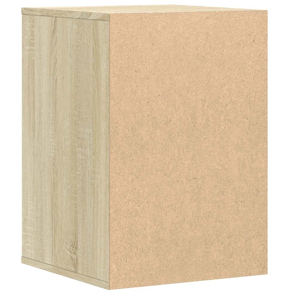 vidaXL 3 Drawer Sonoma Oak Chest of Drawers Image 5