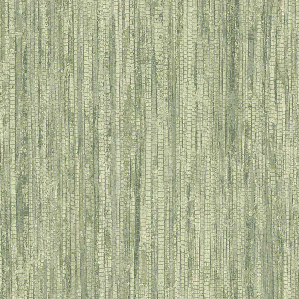 Galerie Organic Textures Grass Cloth Green Wallpaper Image 1
