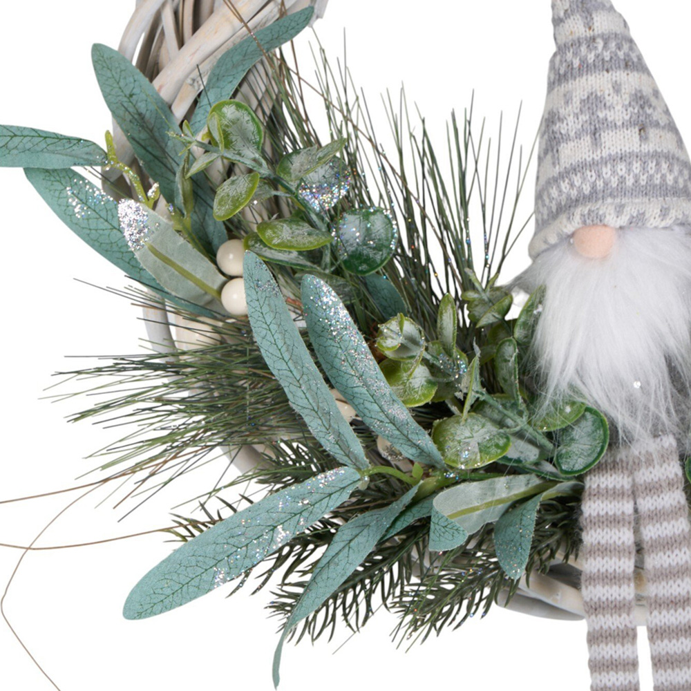 Gonk Wicker WreathMulticolour Image 3