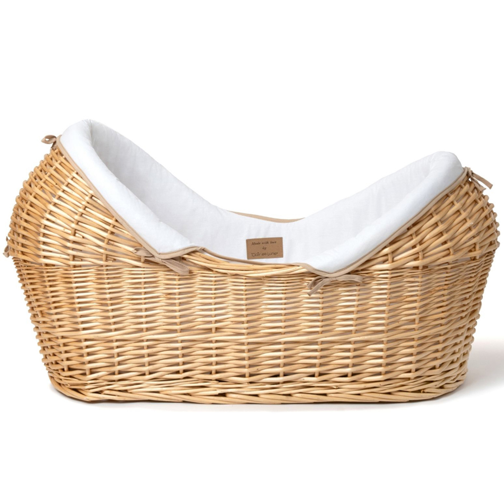 Clair De Lune White Organic Noah Pod with Rocking Stand Image 3