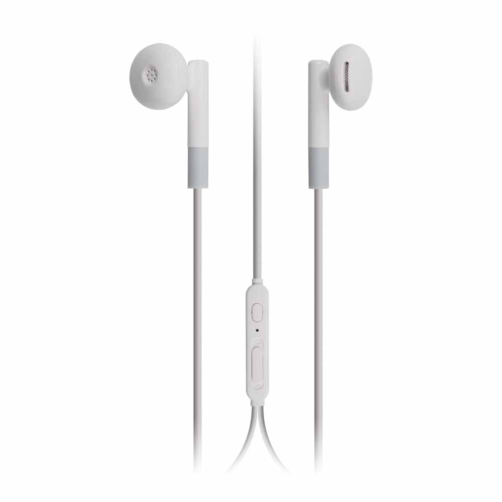 KitSound Play Earphones White Image 1