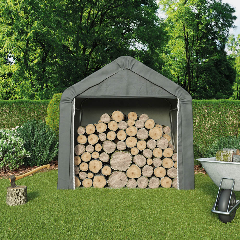 Garden Gear 6 x 6ft Heavy Duty PE Cover Shed Image 5