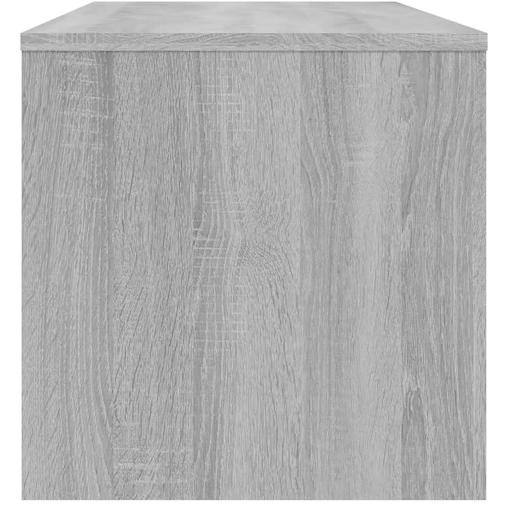 vidaXL Single Shelf Grey Sonoma TV Cabinet Image 5