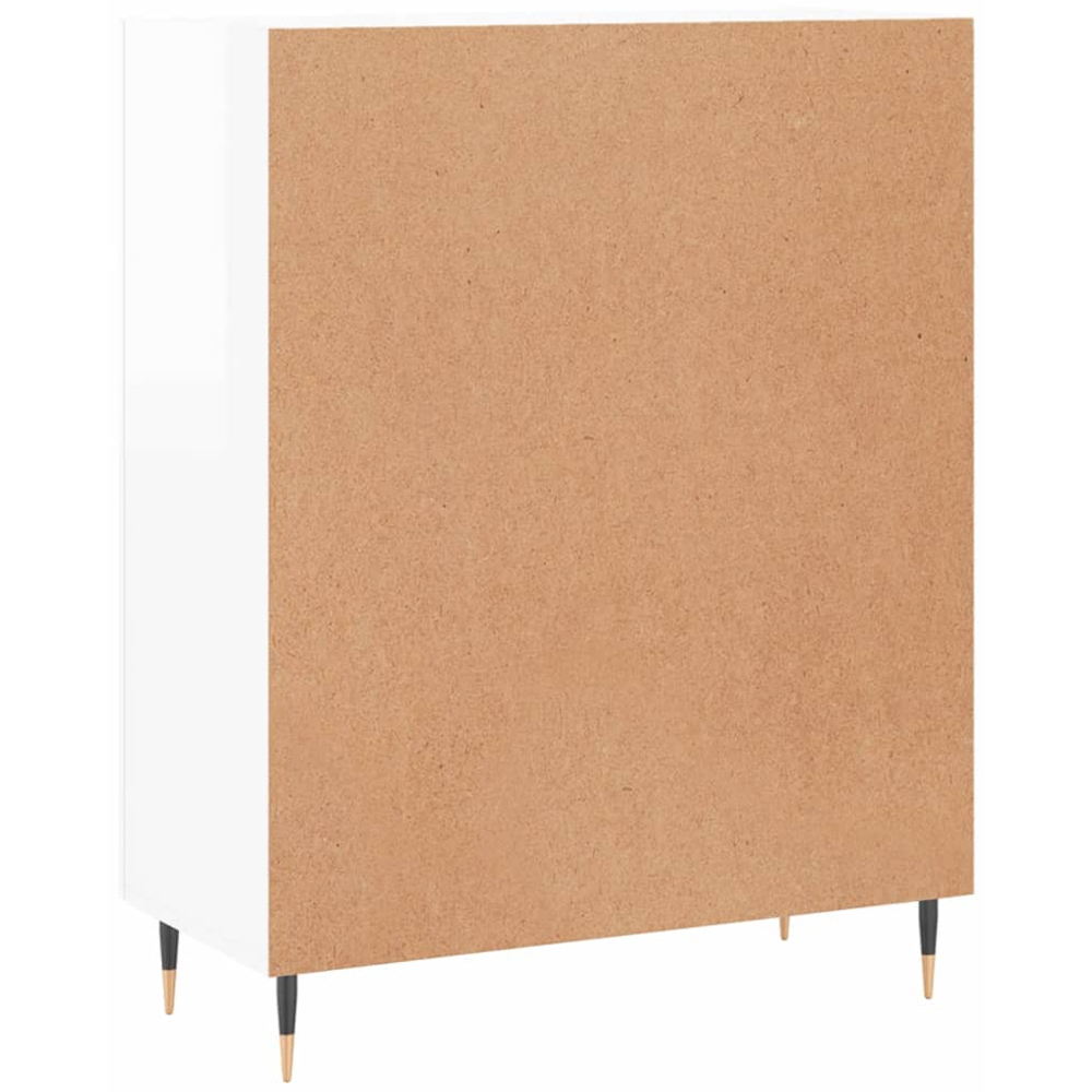 vidaXL 2 Door 2 Drawer White Sideboard Image 8