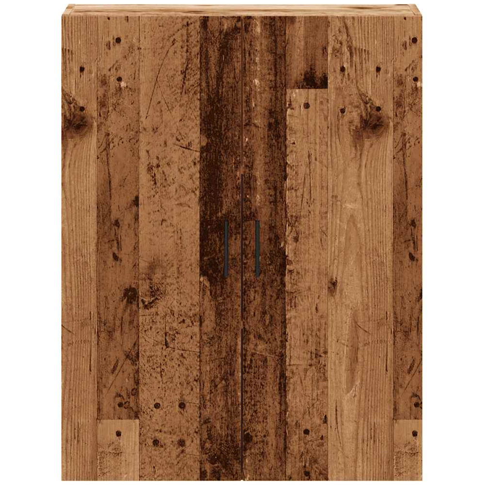 vidaXL 2 Door Brown Old Wood Wall Mounted Cabinet Image 4
