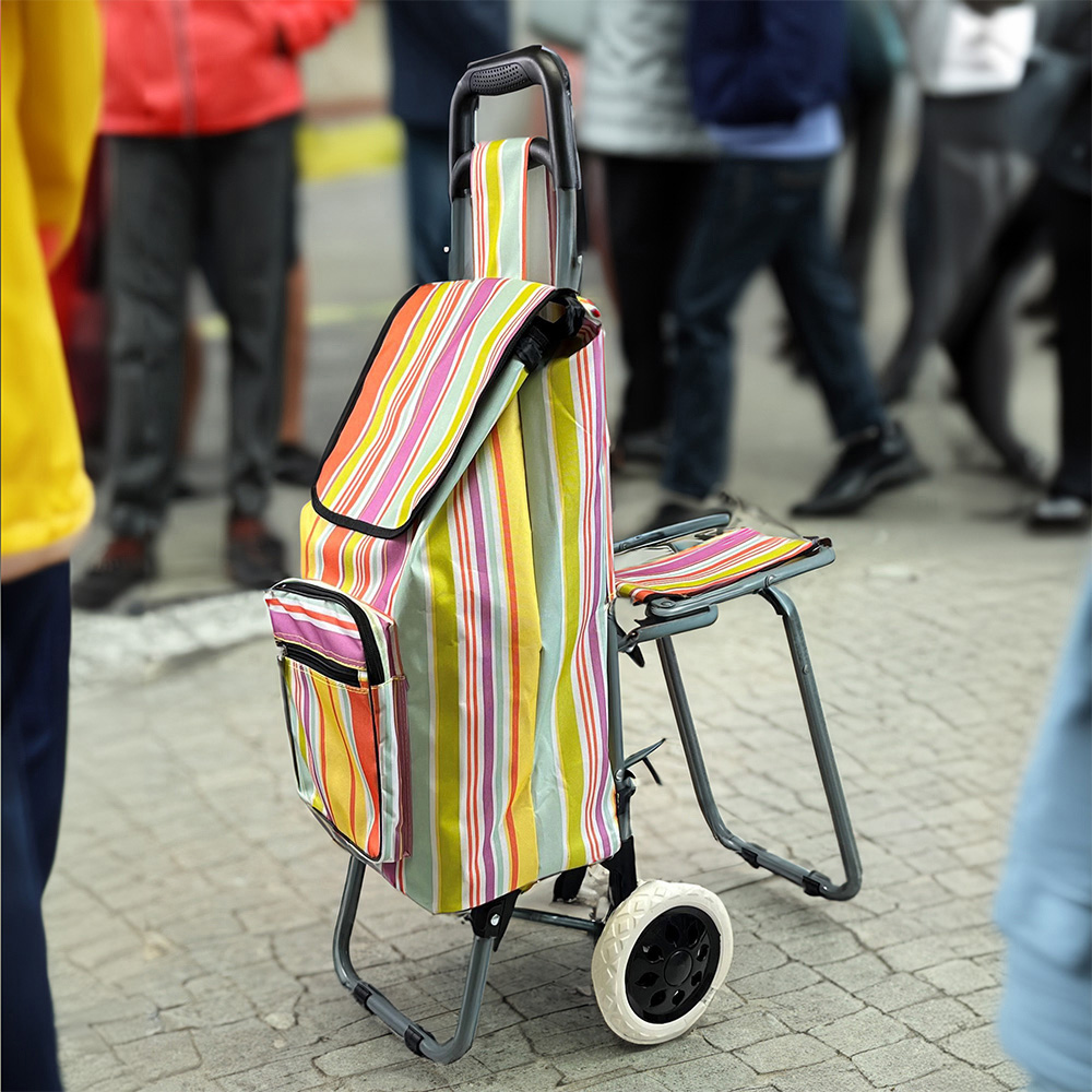 Lifemax Leisure Trolley with Seat Image 2