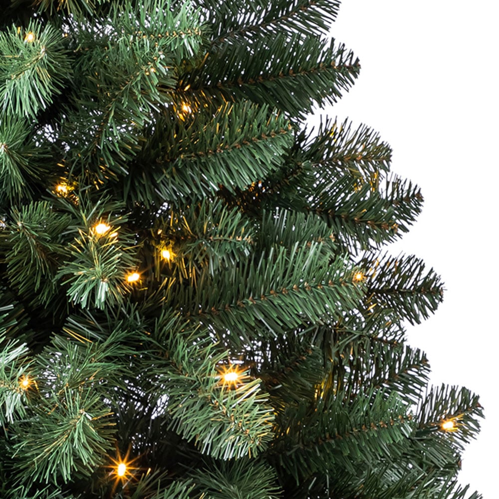Evergreen Classics Oxford Pine Pre Lit Artificial Christmas Tree 6ft Image 4