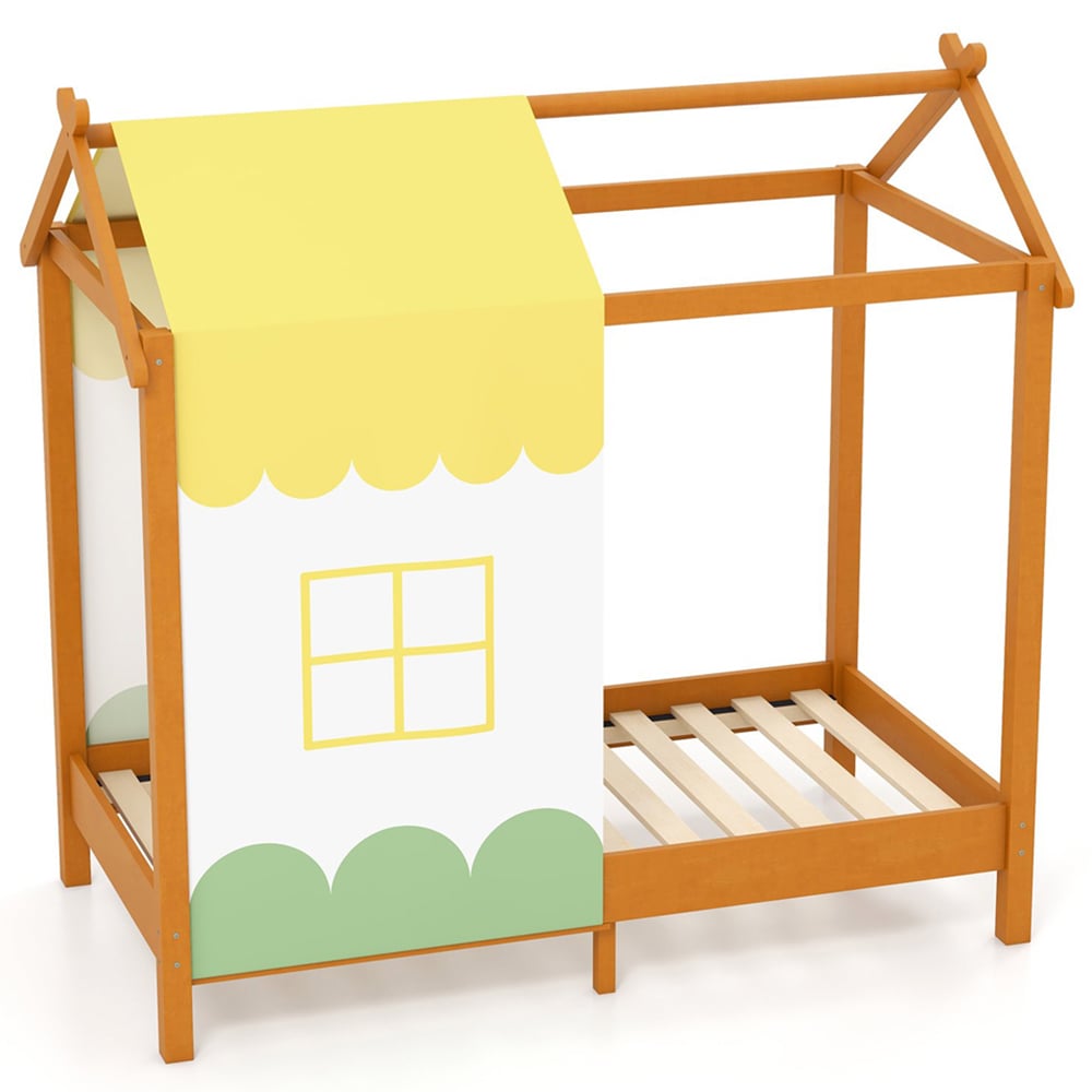 Costway Kids House Bed Image 2