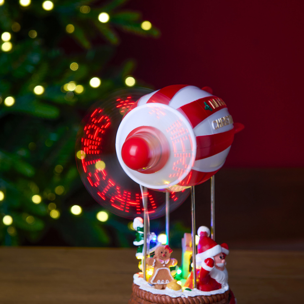 LED Propellor Hot Air Balloon Model Image 3