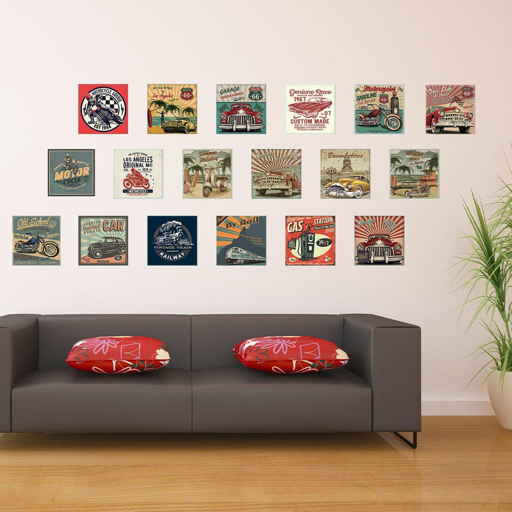 Walplus Vintage Inspired Artistic Collage Print Wall Mural 150 x 120cm Image 4